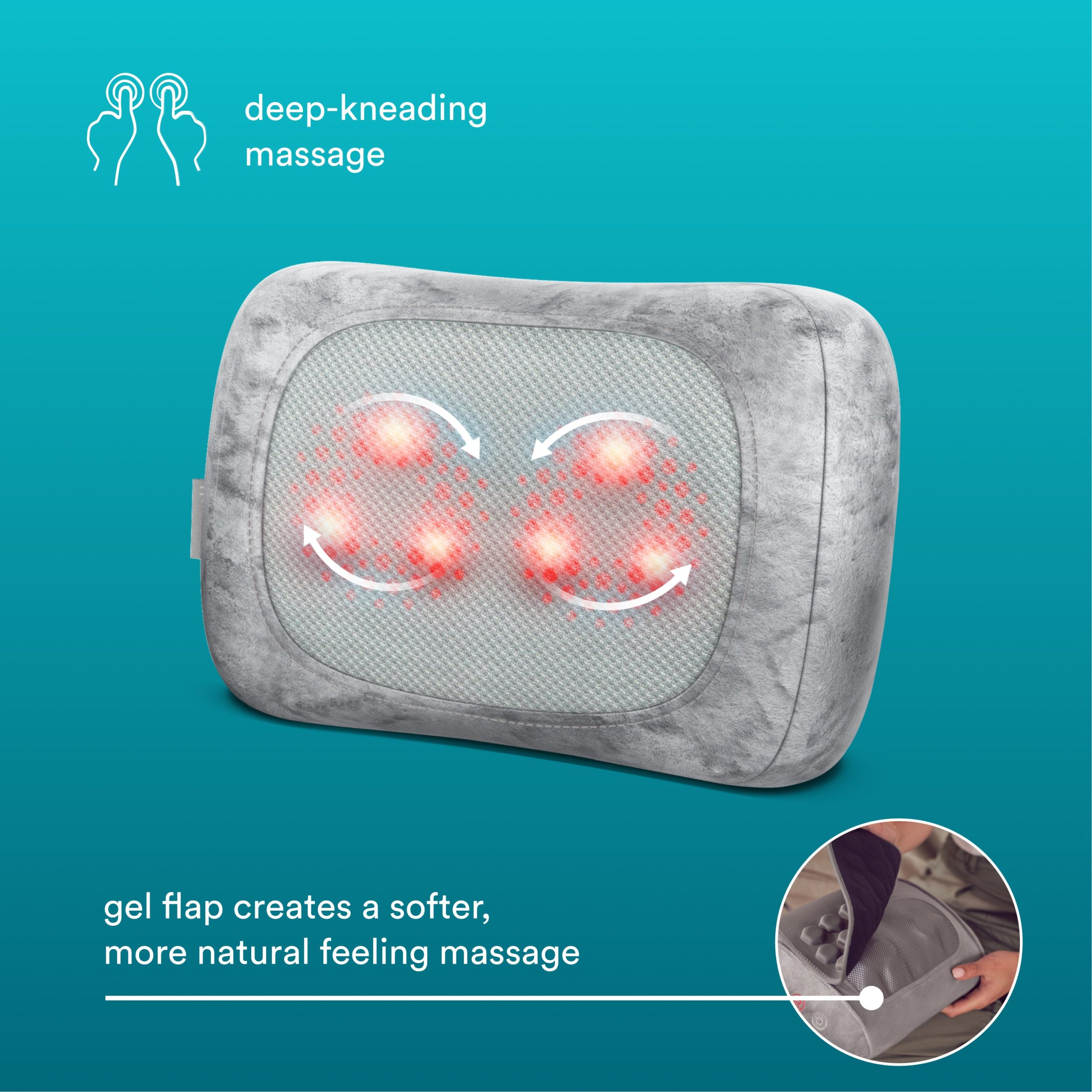 Hot & Cold Therapy Gel Massage Pillow - Image 5