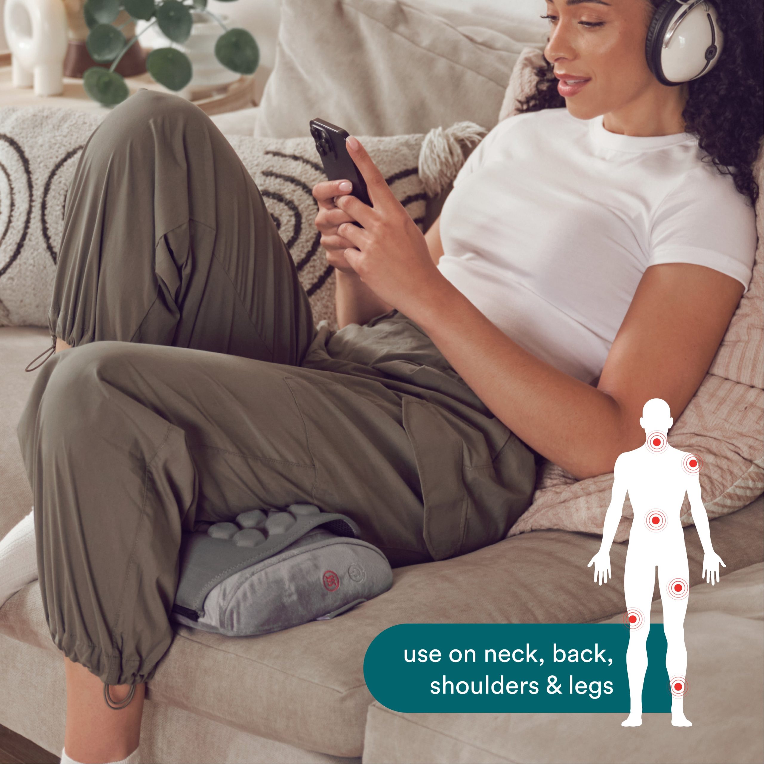 Hot & Cold Therapy Gel Massage Pillow - Image 7