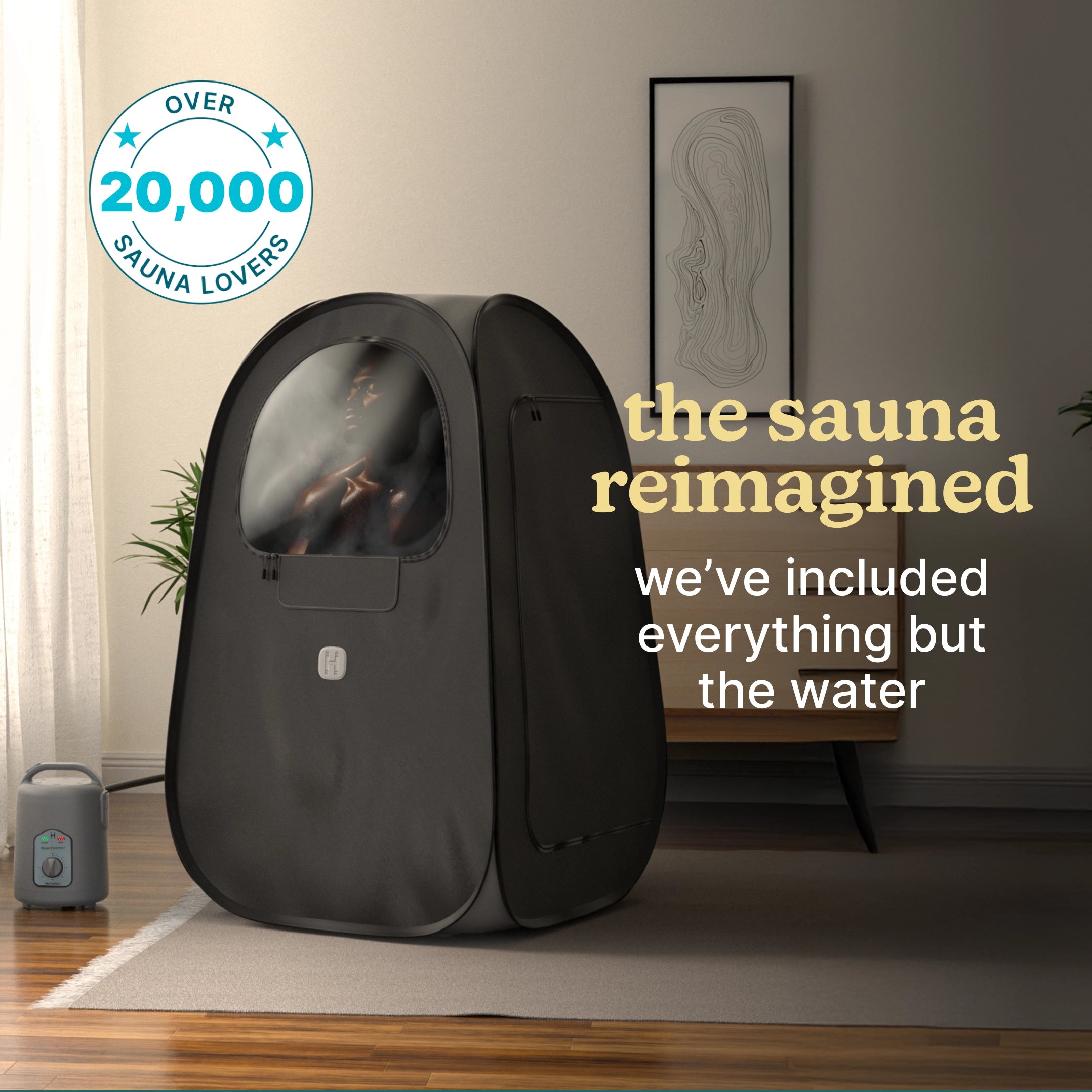 Homedics® Portable Steam Sauna - Image 3