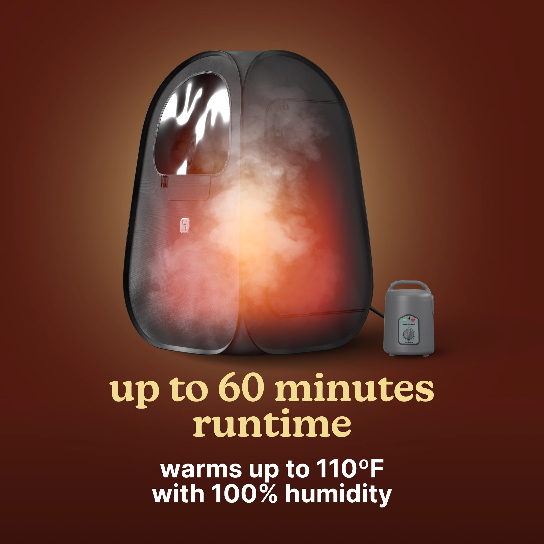 Homedics® Portable Steam Sauna - Image 5
