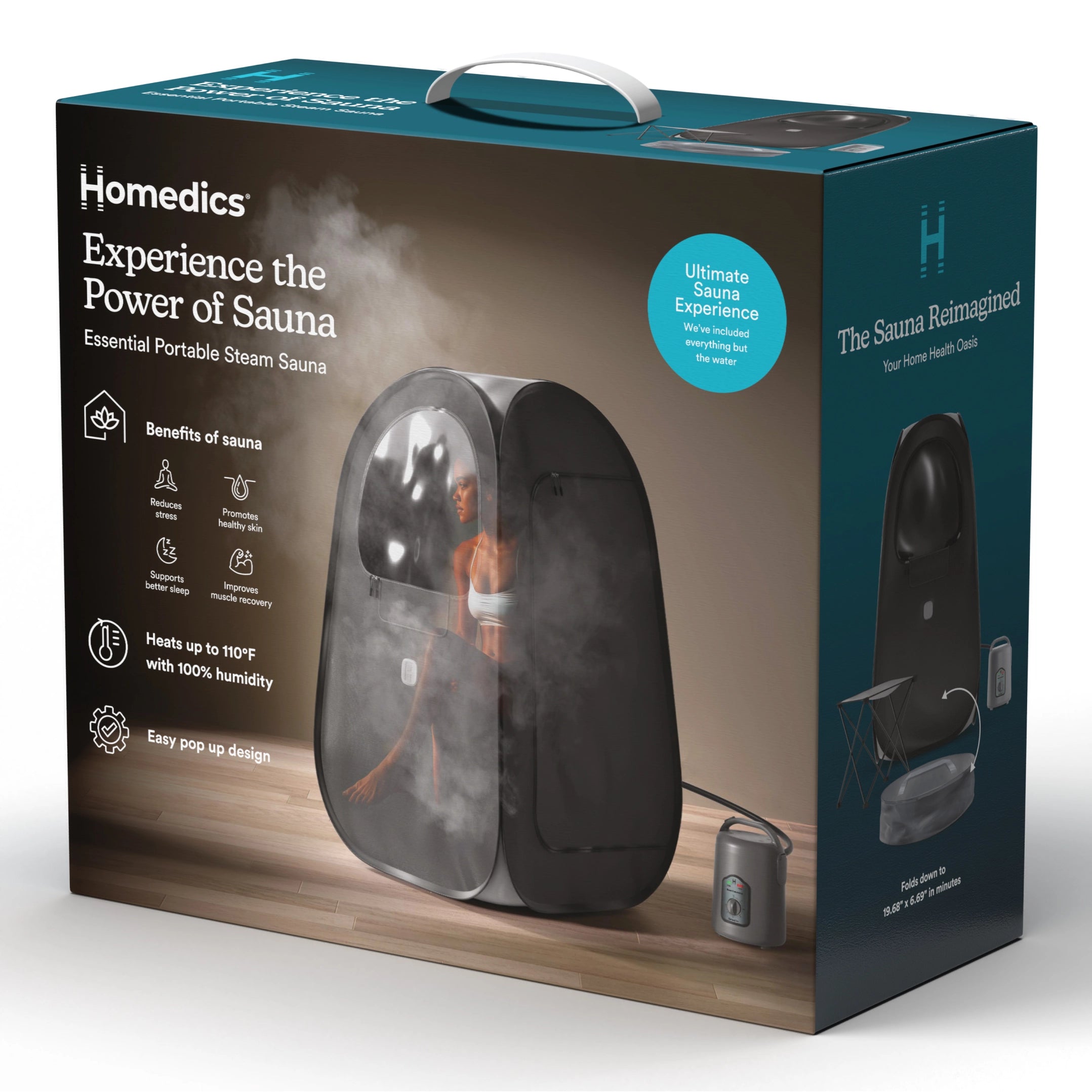 Homedics® Portable Steam Sauna - Image 9