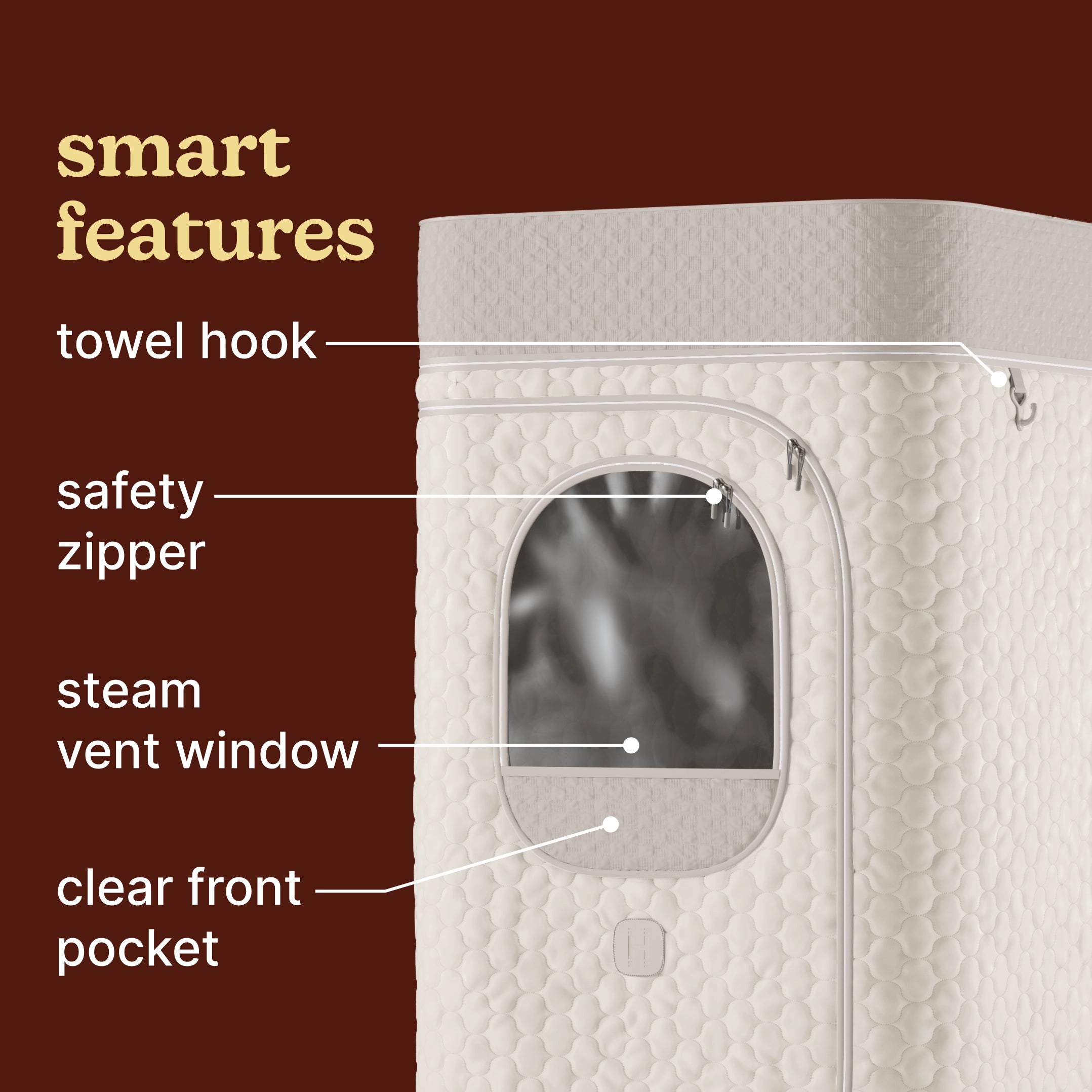 Homedics® Premium Steam Sauna - Image 8