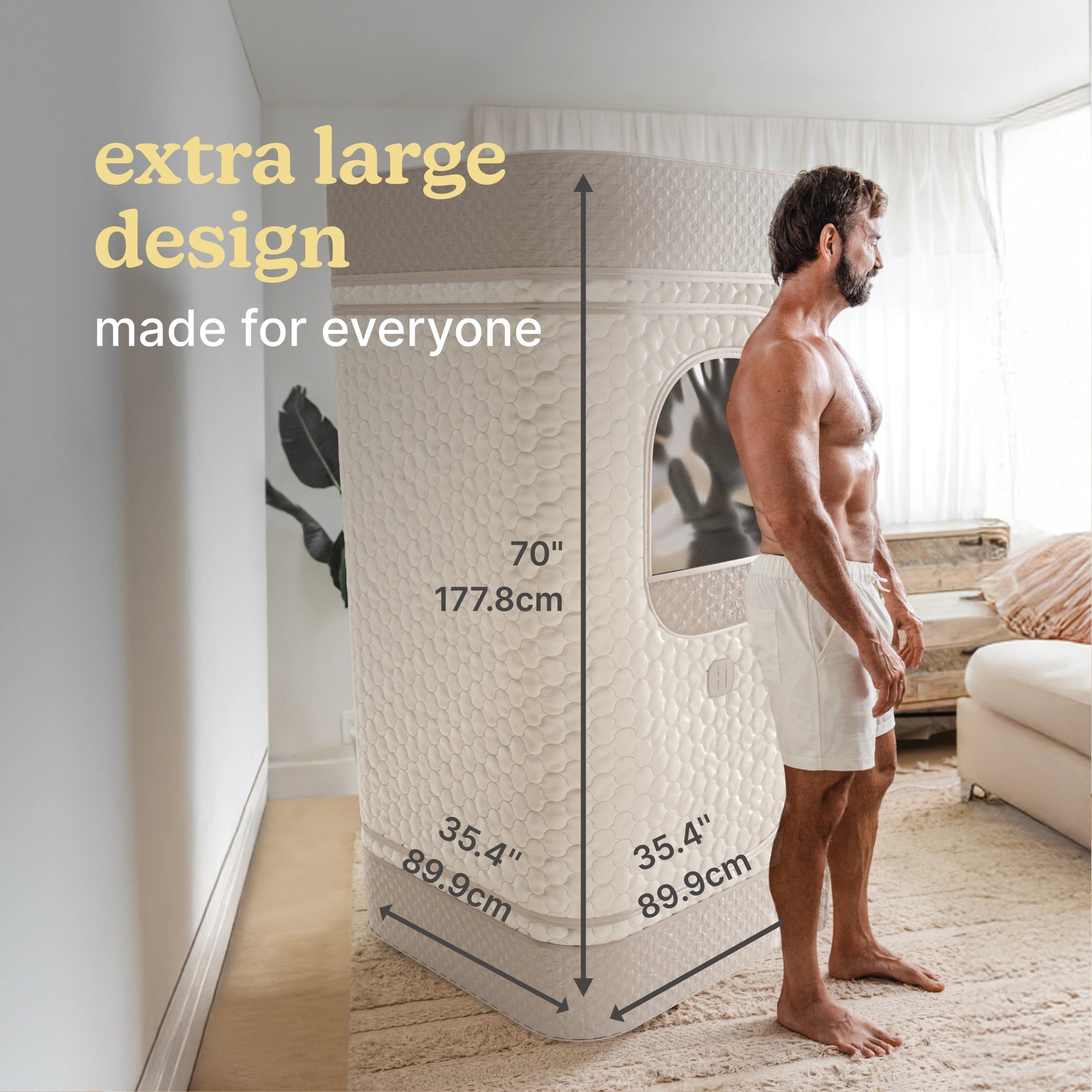 Homedics® Premium Steam Sauna - Image 9