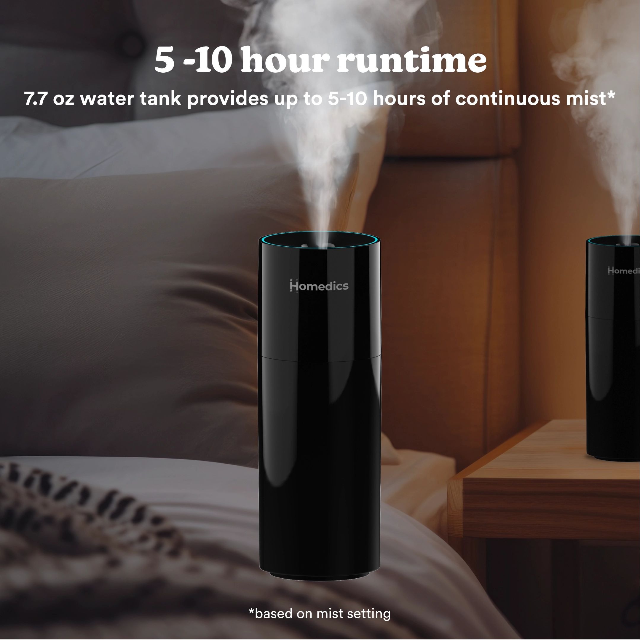 Homedics Portable Ultrasonic Humidifier - Image 16