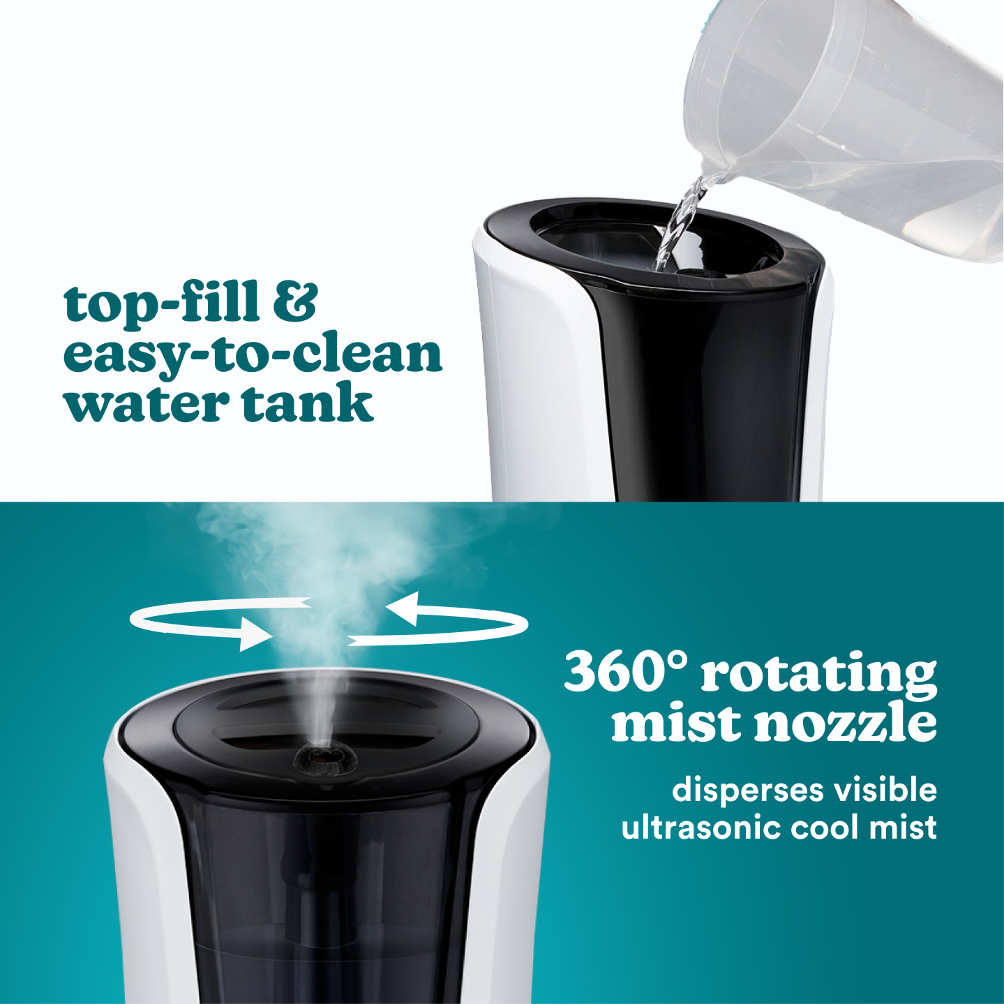 TotalComfort Deluxe Warm & Cool Mist Ultrasonic Humidifier - Image 5