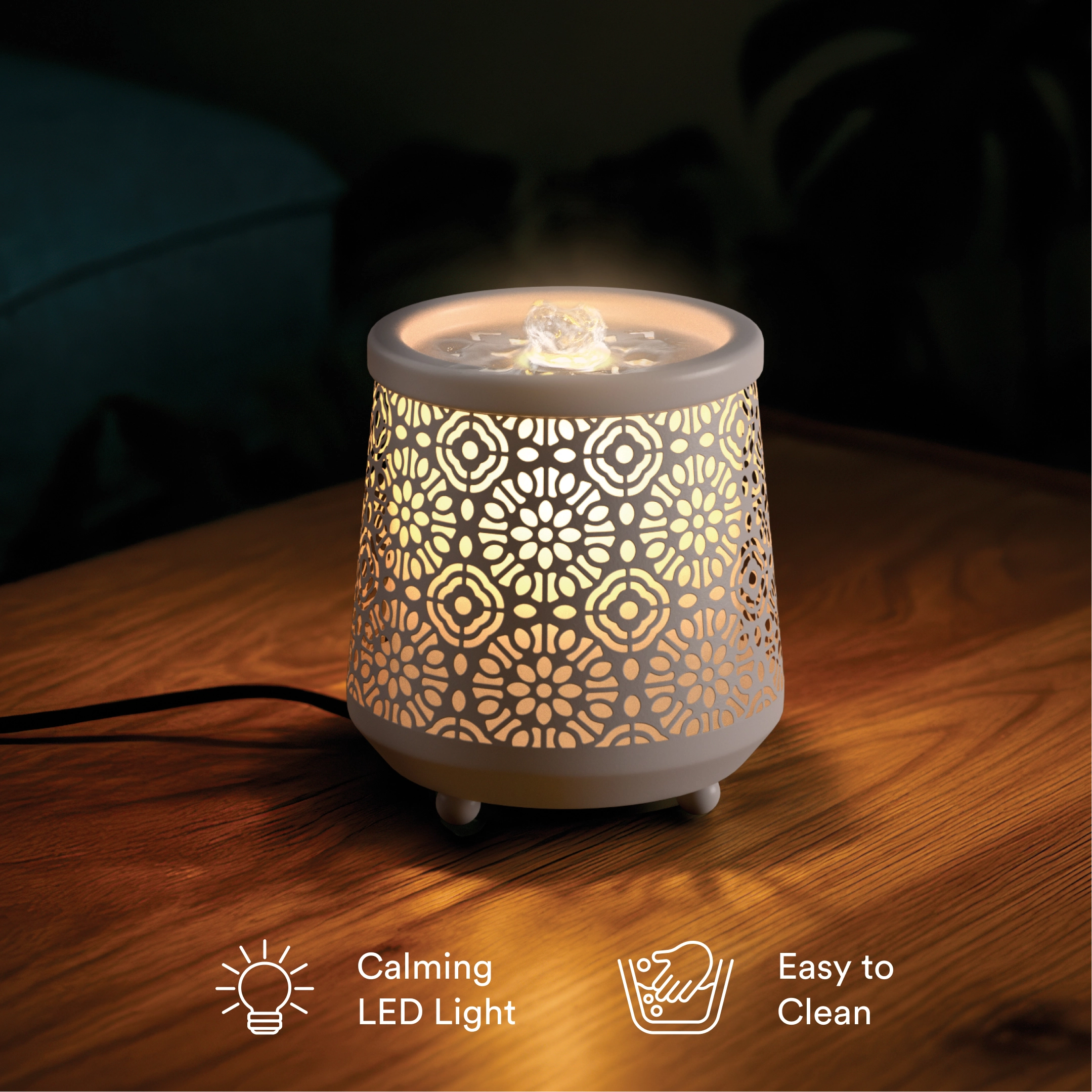 Homedics Indoor Relaxation Fountain with Light & Sound - Image 5