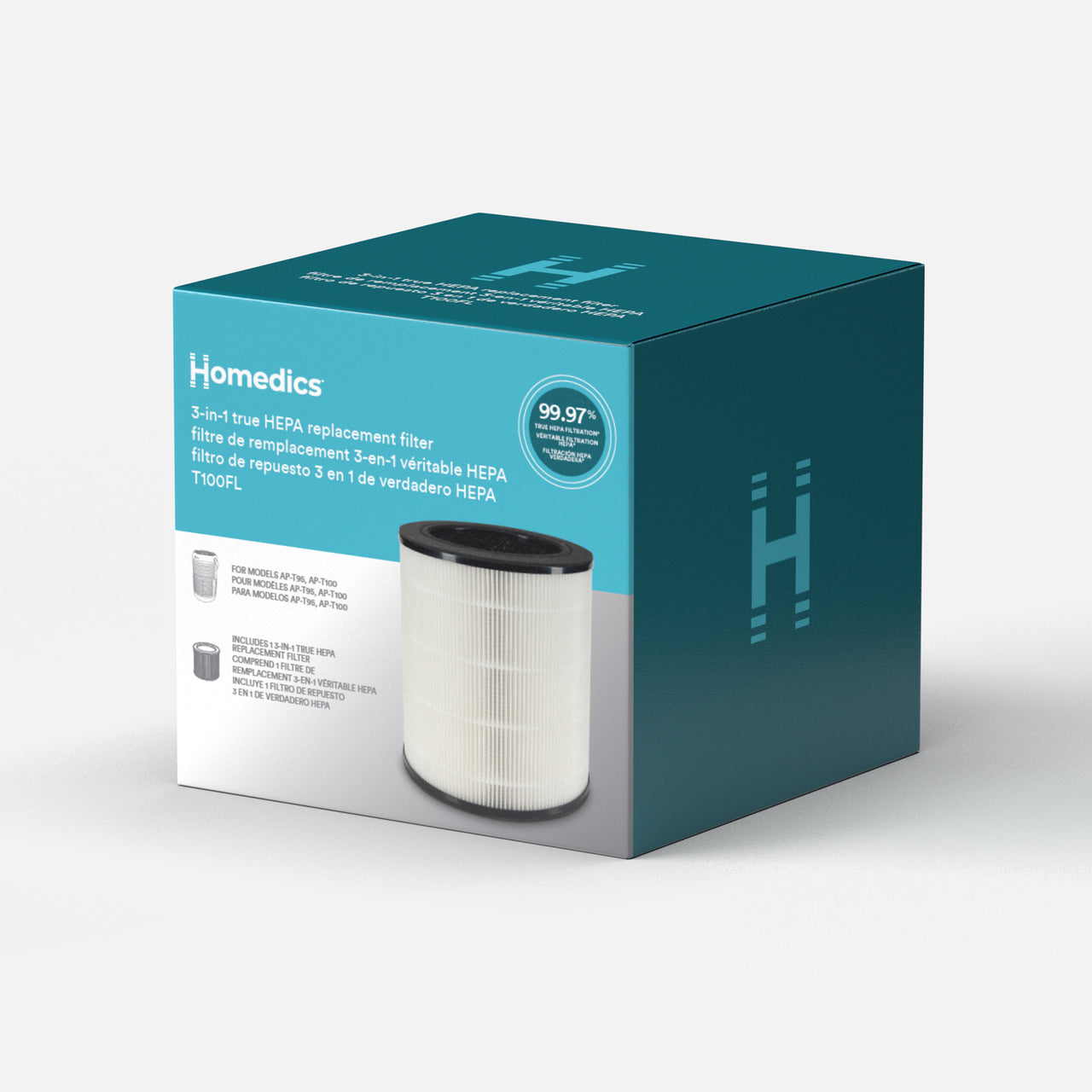 3-in-1 True HEPA Replacement Filter for AP-T100 - Image 5