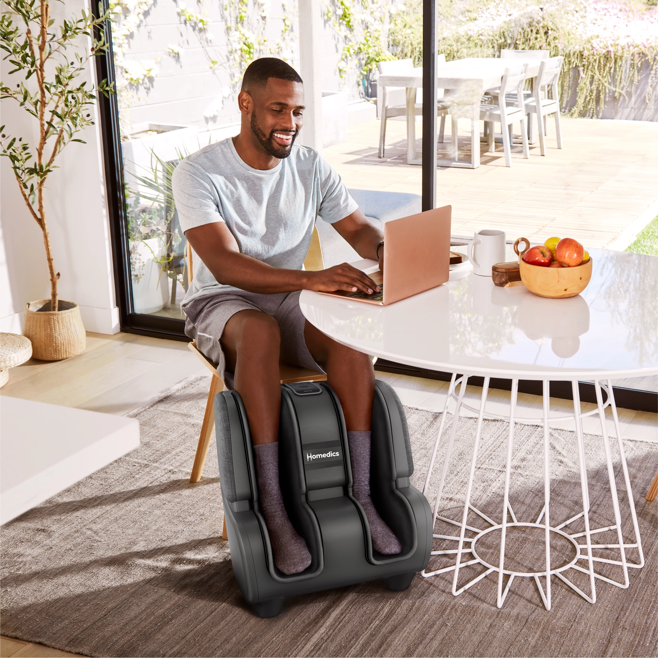 Deluxe Foot & Calf Massager with Heat - Image 7