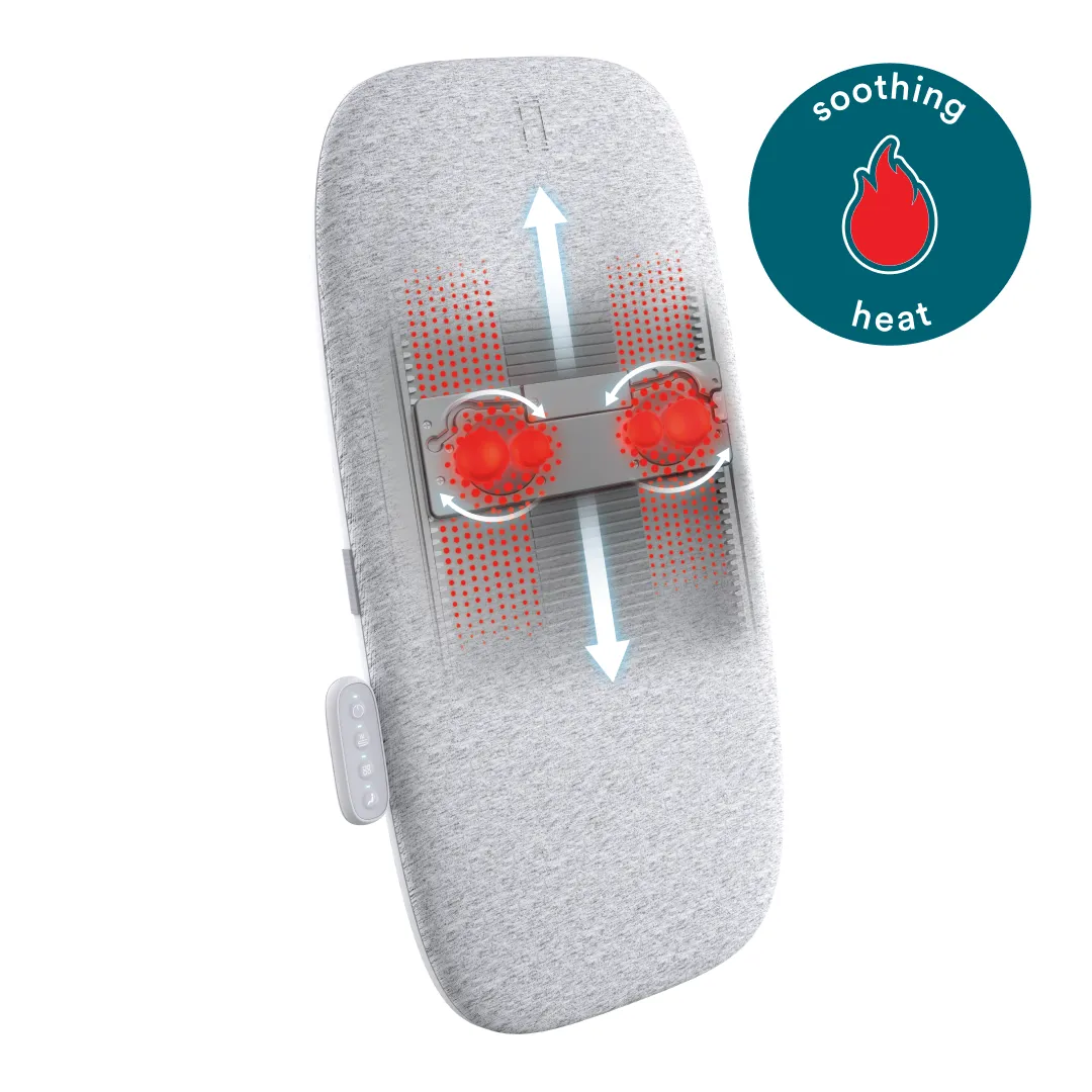 Ultra Slim Shiatsu Massage Cushion with Heat - Image 2