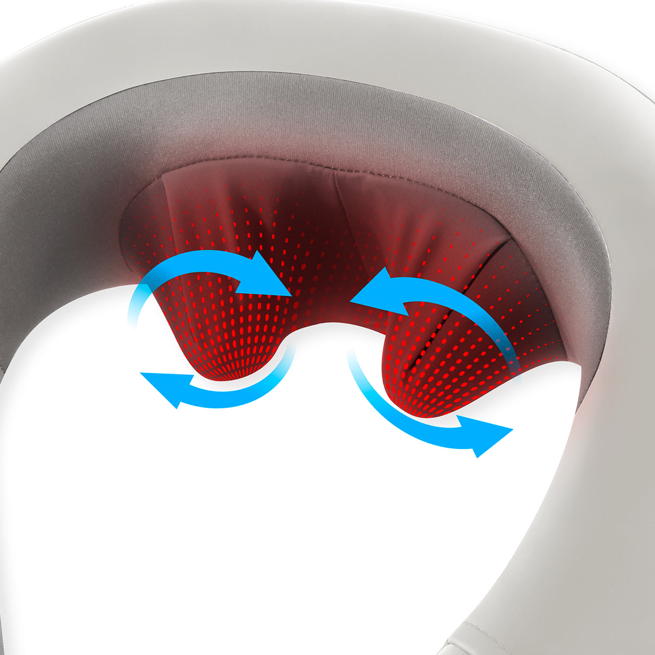 Pro Therapy Elite Shiatsu and Vibration Neck Massager with Heat - Image 2