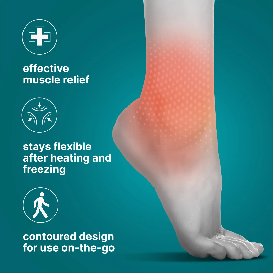 Hot and Cold Relief Gel Ankle Sleeve - Image 2