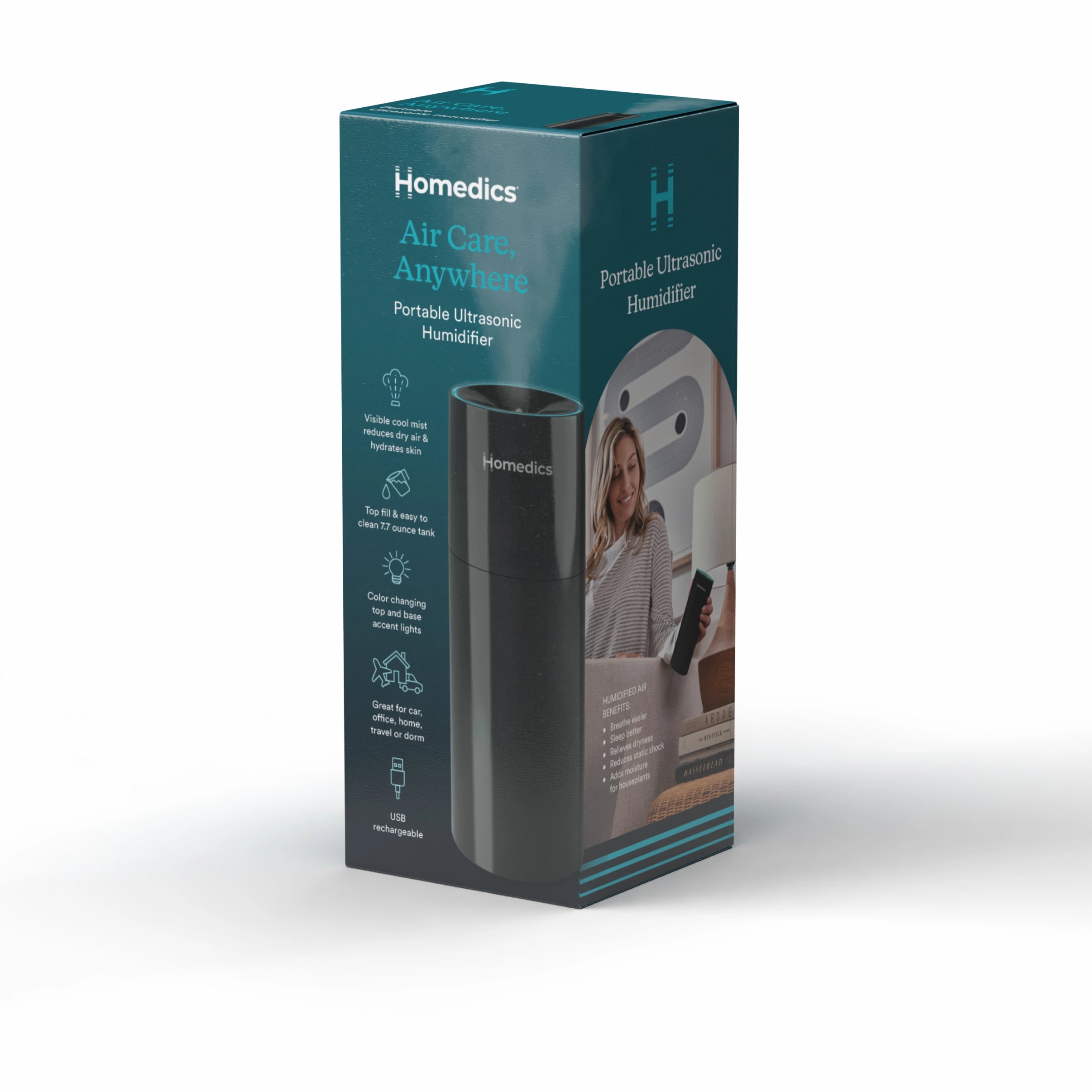Homedics Portable Ultrasonic Humidifier - Image 20